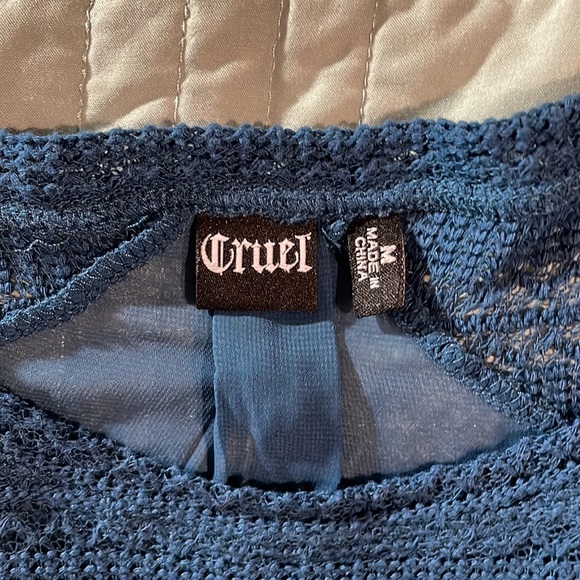 Cruel Girl Dress Top - size M - Picture 2 of 3
